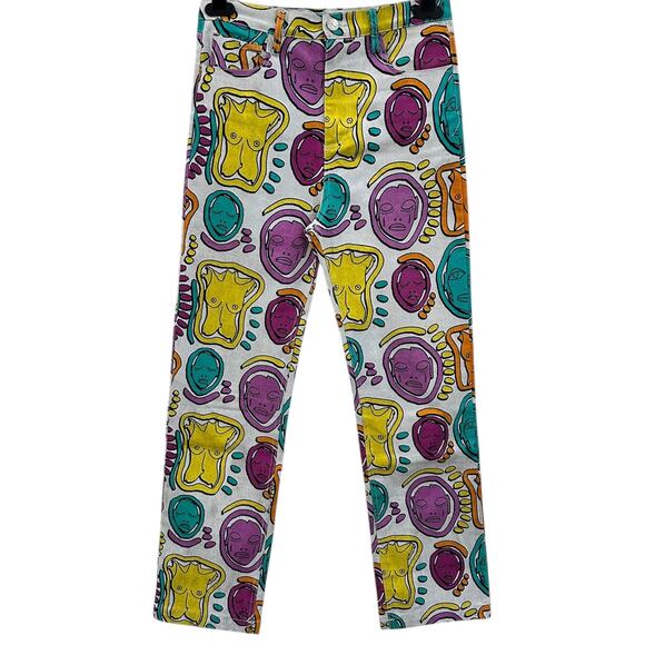 Patrick Church All Over You Motif Jeans - Picture 7 of 7